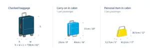 how strict is air transat with carry on size.